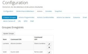 Large éventail d'actions  