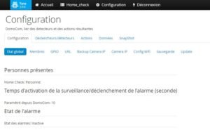 Fonctionnalités HomeCheck 